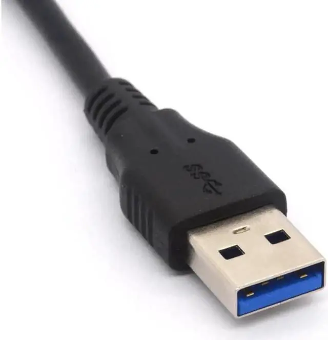 Alt view image 5 of 5 - 2 Pack Micro USB Cable USB 3.0 A Male to Micro B Male Adapter Cord for HDD, Hard Drives, Printers, Network Hubs 2 Pack