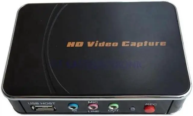 Main image of vhs player hdmi recorder, convert HDMI YPbPr video to HDMI USB driver directly no PC required,1080P,