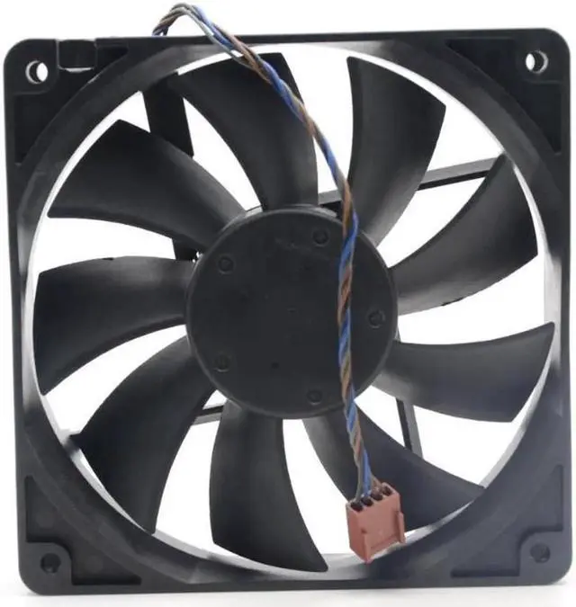Alt view image 4 of 6 - NMB-MAT 4710KL-04W-B56 12cm 12025 120mm DC 12V 0.72A 4-wire PWM case cooling fan