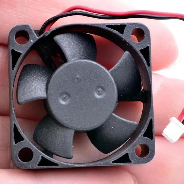 Alt view image 3 of 4 - AD0312LB-G50 3cm 3010 30x30x10mm DC12V 0.06A Double ball bearing router micro device small cooling fan