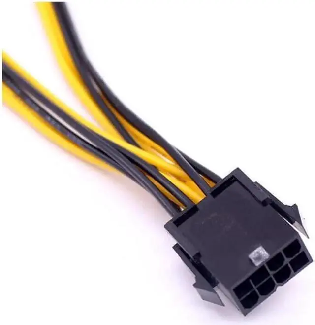 Alt view image 3 of 4 - 5-pack PCI-E 8-pin to 2x 6+2-pin Power Splitter Cable PCIE PCI Express 5X