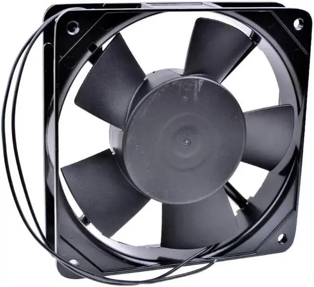 Alt view image 4 of 4 - DP201T 2122HBL 12cm 12025 AC220V 240V Double ball bearing cabinet metal high temperature cooling fan