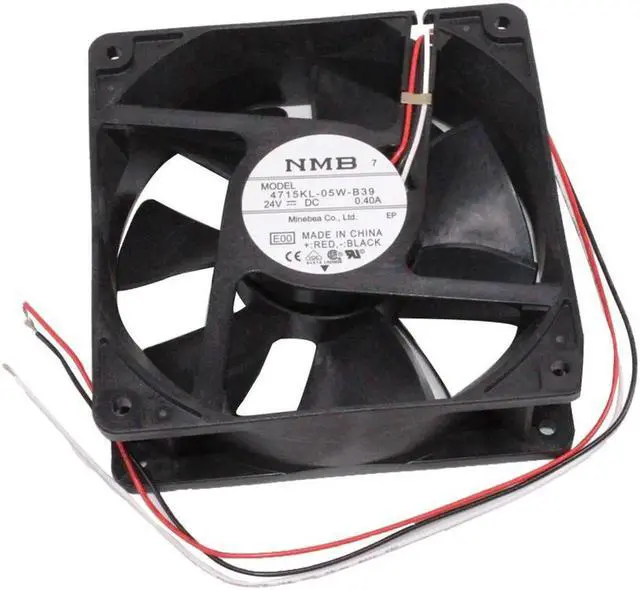 Alt view image 2 of 4 - New and 4715KL-05W-B39 12cm 120mm 12038 DC 24V 0.40A CNC lathe inverter fan communication equipment cooling fan