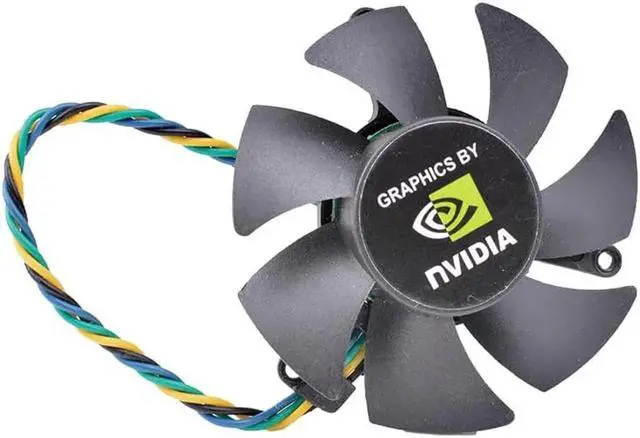 Alt view image 3 of 4 - PLD05010S12M 45mm 39mm 12V 0.15A 4pin4-wire 4pin computer graphics video card cooling fan