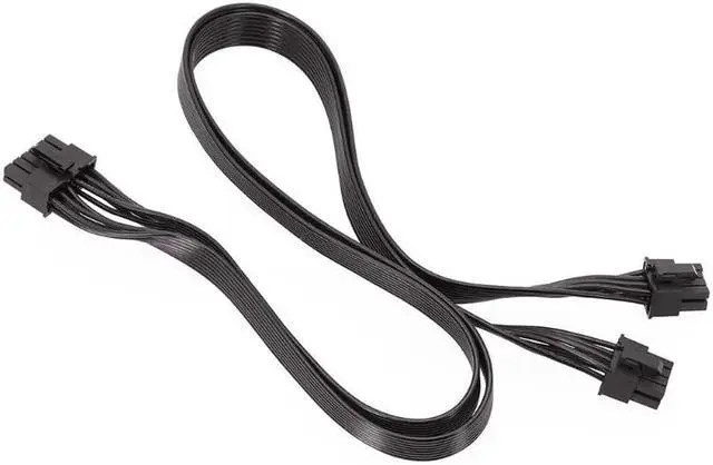 Alt view image 3 of 7 - Suitable for Seasonal PSU P-860 P-1000 X-1050 power supply 12pin to dual 8pin graphics card cable