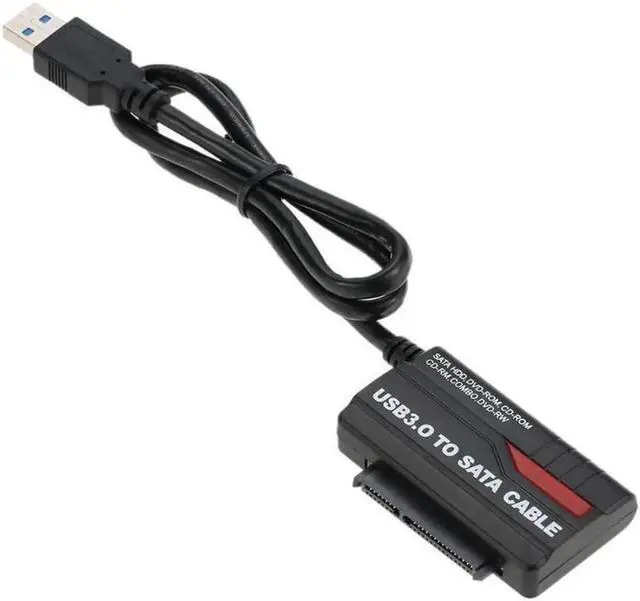 Main image of USB 3.0 to SATA Adapter Hard Drive Converter Cable for 2.5" 3.5" SSD HDD with Power Supply Cable 12V 2A for PC Laptop desktop