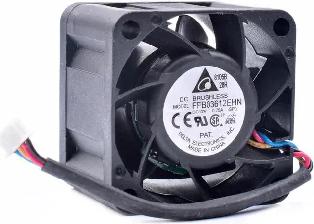 Alt view image 2 of 4 - FFB03612EHN 3.6cm 3628 12V 0.75A 4-line switch server power supply cooling fan