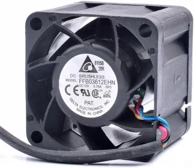 Alt view image 3 of 4 - FFB03612EHN 3.6cm 3628 12V 0.75A 4-line switch server power supply cooling fan