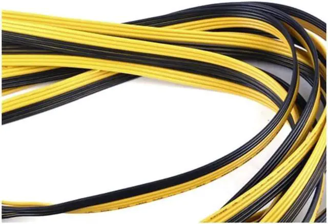 Alt view image 6 of 7 - 10pcs/lot 30cm length 6pin to 8Pin (6+2Pin) PCI-E Cable 18AWG Mining