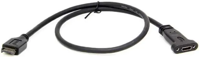 Main image of XT-XINTE Motherboard Expansion Cable USB 3.1 Front Panel Header Type E Male to Usb-C Type C Female Computer Connector 50cm