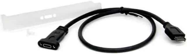 Alt view image 2 of 3 - XT-XINTE Motherboard Expansion Cable USB 3.1 Front Panel Header Type E Male to Usb-C Type C Female Computer Connector 50cm