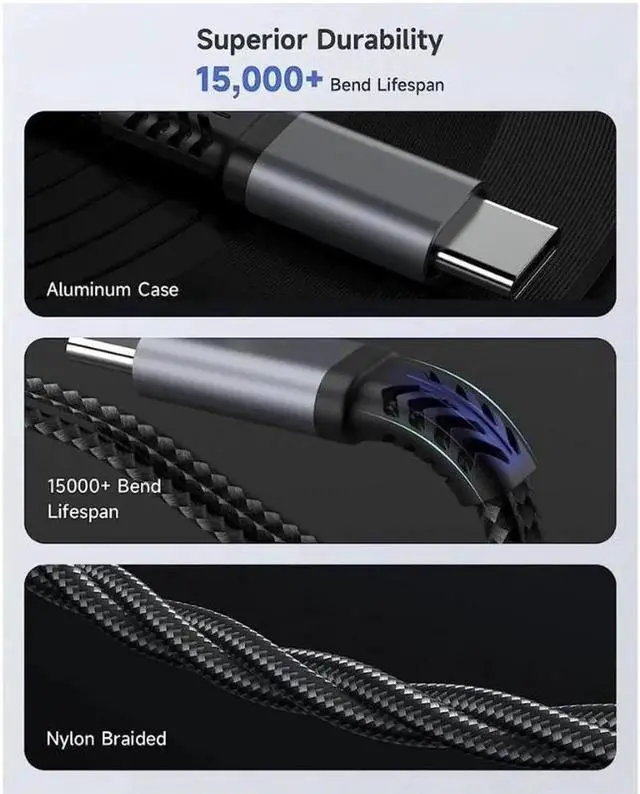 Alt view image 3 of 3 - USB C to 3.5mm Headphone and Charger Adapter,2 in 1 USB C to Aux Audio Jack with PD 60W Fast Charging Dongle Cable Cord Compatible with Most TYPE-C Interface( black)