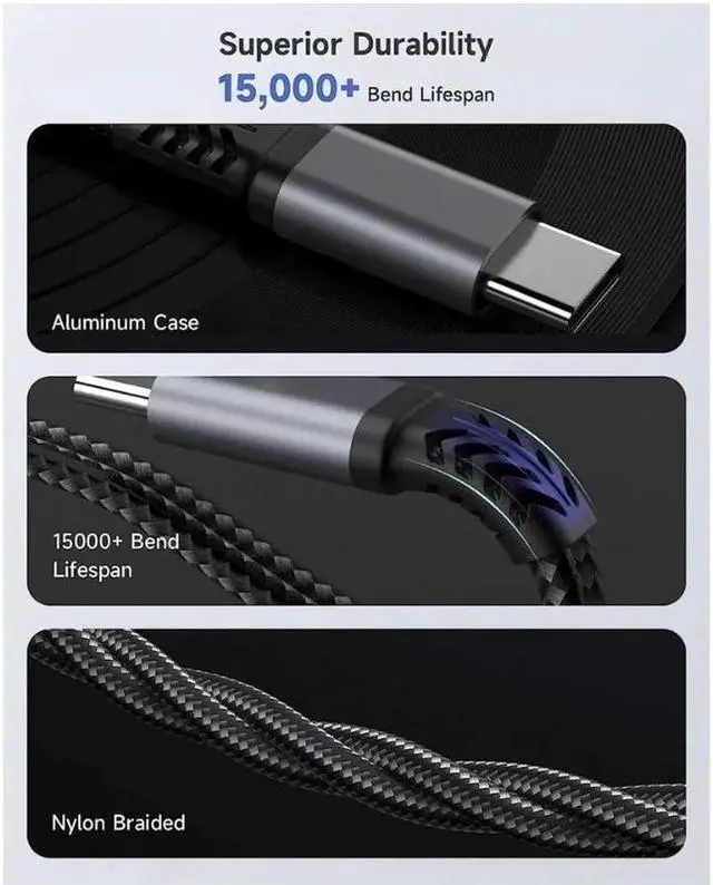 Alt view image 2 of 3 - USB C to 3.5mm Headphone and Charger Adapter,2 in 1 USB C to Aux Audio Jack with PD 60W Fast Charging Dongle Cable Cord Compatible with Most TYPE-C Interface Grey