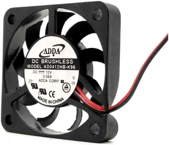 Alt view image 3 of 4 - Adda Ad0412hb-K96 4007 12V 0.08a Ball Mute Computer Cooling Fan 4cm