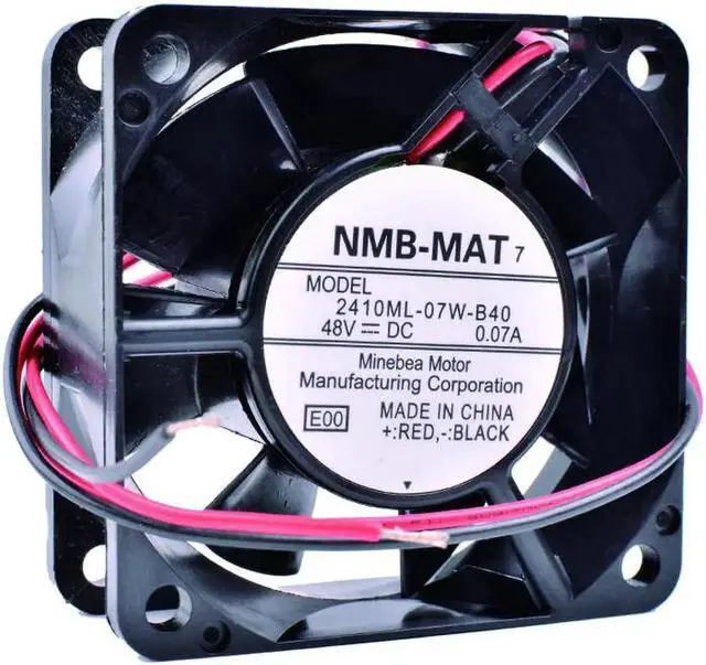 Alt view image 4 of 4 - 2410ML-07W-B40 6cm 6025 48V 0.07A Inverter server cooling fan