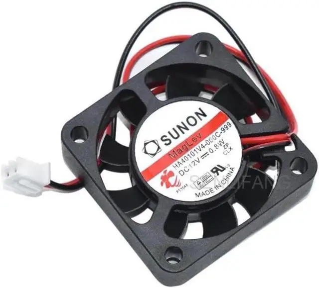Main image of For SUNON DC12V 0.8W 4cm 40mm 40x40x10mm HA40101V4-000C-999 2-Wire South-North Bridge Ultra-quiet Cooling Fan New