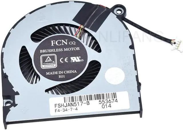 Alt view image 6 of 6 - Notebook PC Fans Radiator Cooler GPU +CPU Cooling Fan For Nitro 5 AN515-43 AN515-54 AN517-51 Nitro7 AN715-51 N18C3 New