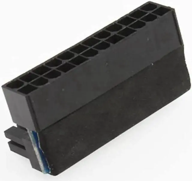 Alt view image 2 of 7 - 24Pin Right Angle ATX 24Pin Female to 24pin Male Right Angle Adapter for Desktop PC Power Supply ATX 24 pin 90 Adapter ATX 24 pin Cable