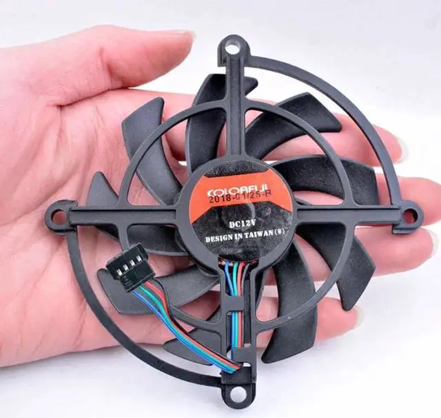 Main image of colorful GTX1060 1070 e-sports version Netchi version of the graphics card cooling fan