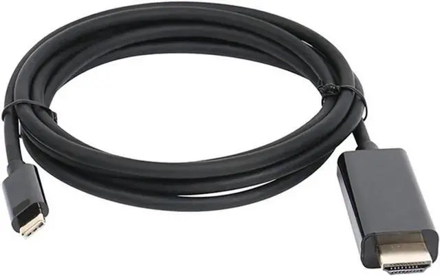 Alt view image 5 of 5 - USB C to (4K*2K) 30HZ HDMI Cable Video Converter Adapter 6Ft Type C to HDMI 4K Cord