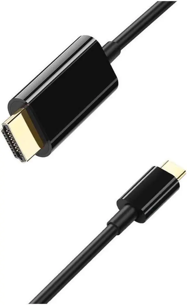 Alt view image 2 of 5 - USB C to (4K*2K) 30HZ HDMI Cable Video Converter Adapter 6Ft Type C to HDMI 4K Cord