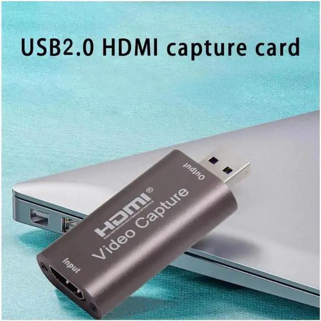 Alt view image 3 of 4 - Mini 4K Video Capture Card 1080P 60fps HDMI to USB Game Recording Box for PS4 Game DVD Camcorder Recording Live Streaming