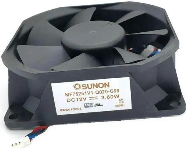 Main image of Original SUNON MF75251V1-Q000-G99 DC 12V 2.91W 3-wires Projector Cooling Fan