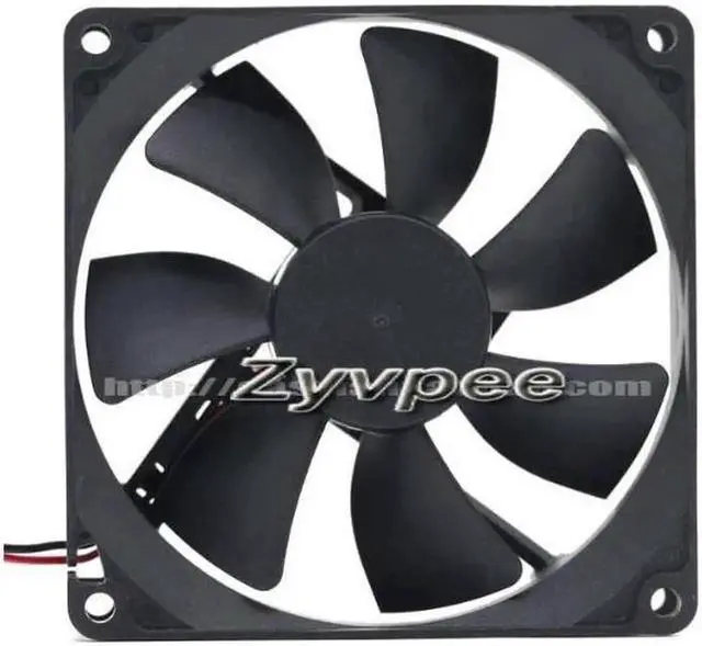 Alt view image 2 of 3 - Zyvpee Y.S.TECH 9025 FD129225HB-N 12V 0.23A 2 wires 2 pins 9cm case fan axial fan