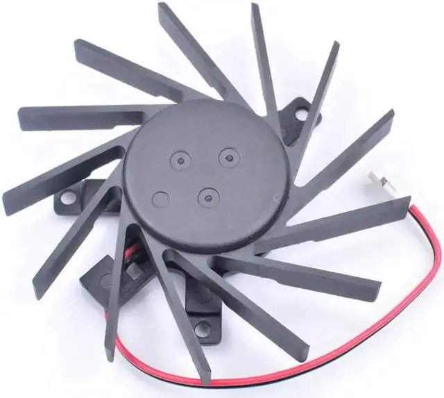 Alt view image 3 of 3 - DFS601012L 12V 1.6W diameter 54mm 35x35x27mm graphics card heat sink cooling fan