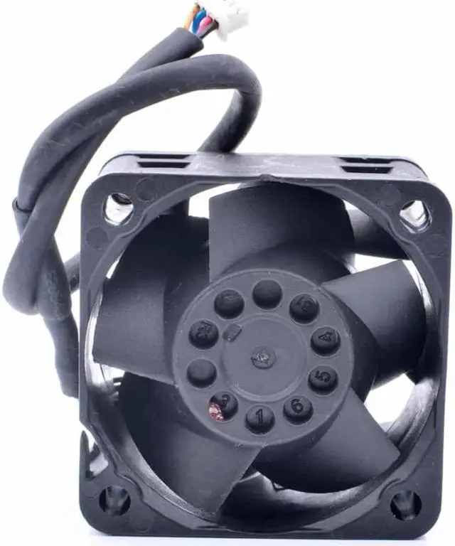 Alt view image 4 of 4 - FFB0412VN-00 4cm 4028 40x40x28mm 12V 0.83A server power cooling fan