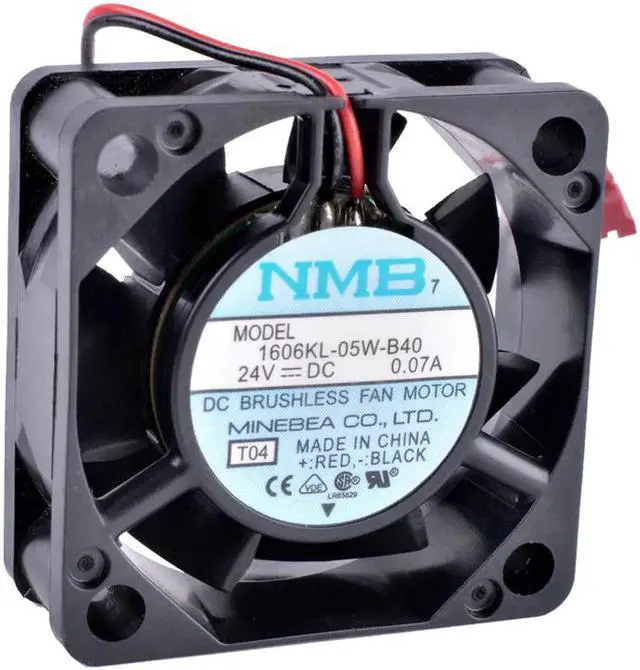 Main image of 1606KL-05W-B40 4cm 4015 40x40x15mm 24V 0.07A Double ball bearing inverter industrial cooling fan