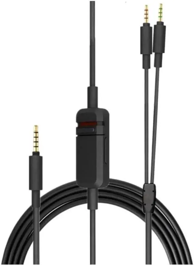 Main image of OFC Headphone Cable Headset Extension Cord Compatible with Beyerdynamic MMX300 Headphone Cable with Volume Control