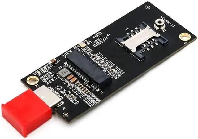 Alt view image 5 of 7 - NGFF(M.2) Key B to USB 3.0 Adapter with SIM 6pin Slot for WWAN/LTE Module