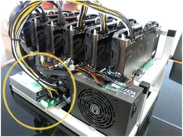 Alt view image 2 of 6 - 10Pcs 70cm High Quality 6Pin to 8Pin (6+2Pin) PCI-E Breakout Cable 18AWG Mining