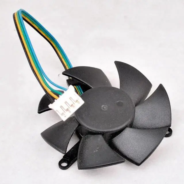 Alt view image 2 of 3 - DFB501005H Diameter 45MM Mounting hole distance 39X39X39MM DC5V 1.1W 4Pin Cooling fan for industrial computer routers