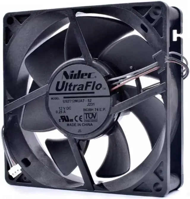 Main image of U92T12MUA7-52 9cm 92x92x25mm 9025 12V 0.25A repair and replacement projector built-in cooling fan