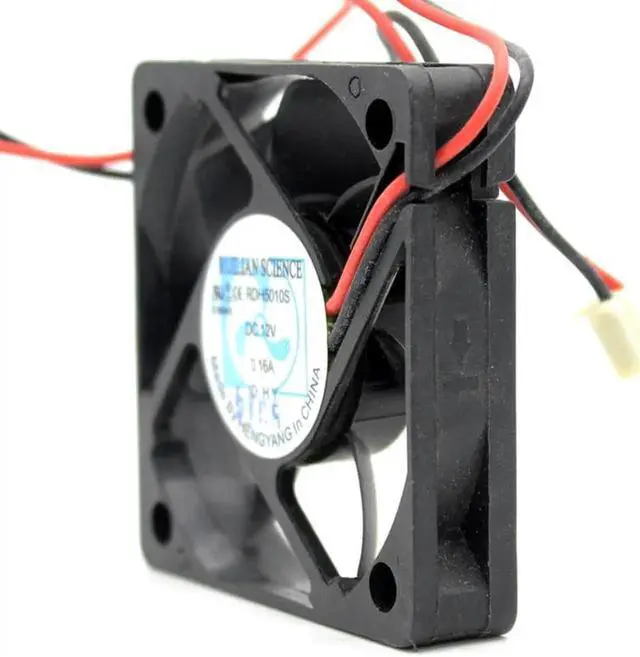 Alt view image 4 of 4 - RDH5010S 5cm 5010 50x50x10mm 12V0.16A computer chassis CPU motherboard cooling fan