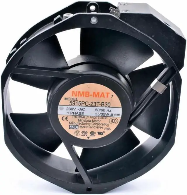 Main image of 5915PC-23T-B30 172x150x38mm 230V 35W industrial cabinet metal axial cooling fan
