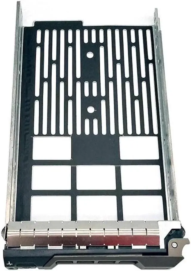 Alt view image 7 of 7 - New 2-Pack 3.5 Inch Hard Drive Tray Caddy for Dell 11th 12th 13th Poweradge Servers SAS SATA R310 T310 R410 T410 R415 R510