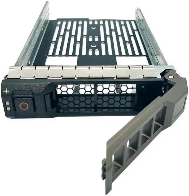Alt view image 2 of 7 - New 2-Pack 3.5 Inch Hard Drive Tray Caddy for Dell 11th 12th 13th Poweradge Servers SAS SATA R310 T310 R410 T410 R415 R510