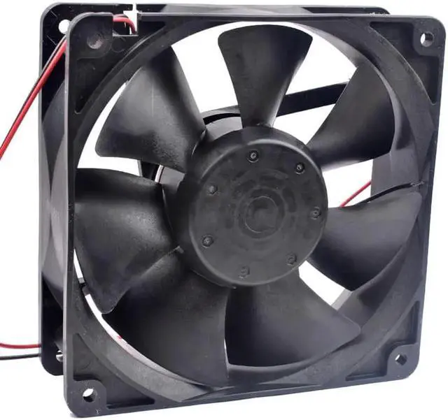 Alt view image 3 of 4 - 4715L-05W-B20 12cm 120mm 120x120x38mm DC24V 0.28A 2 lines Double ball low noise frequency converter cooling fan