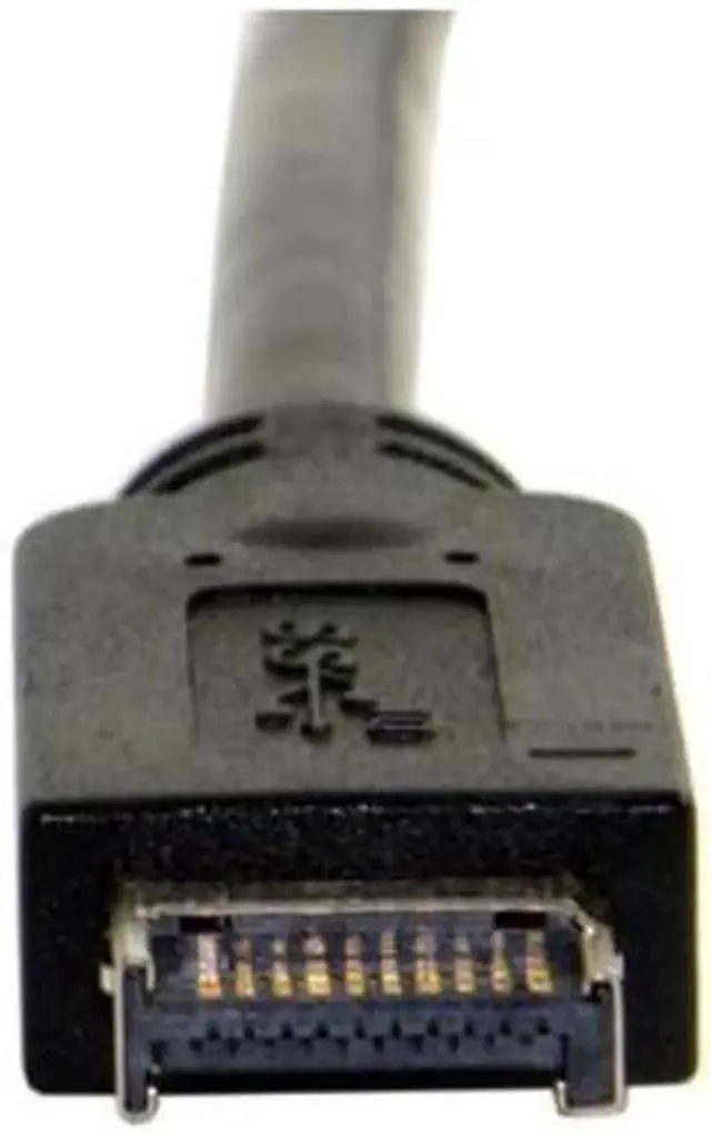 Alt view image 4 of 6 - USB 3.1 Front Panel Header to USB-C Type-C Female Extension Cable 40cm with Panel Mount Screw UC-037