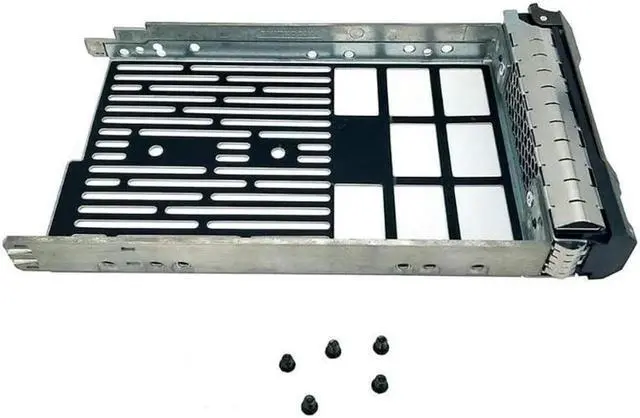 Main image of New 2-Pack 3.5 Inch Hard Drive Tray Caddy for Dell 11th 12th 13th Poweradge Servers SAS SATA R310 T310 R410 T410 R415 R510