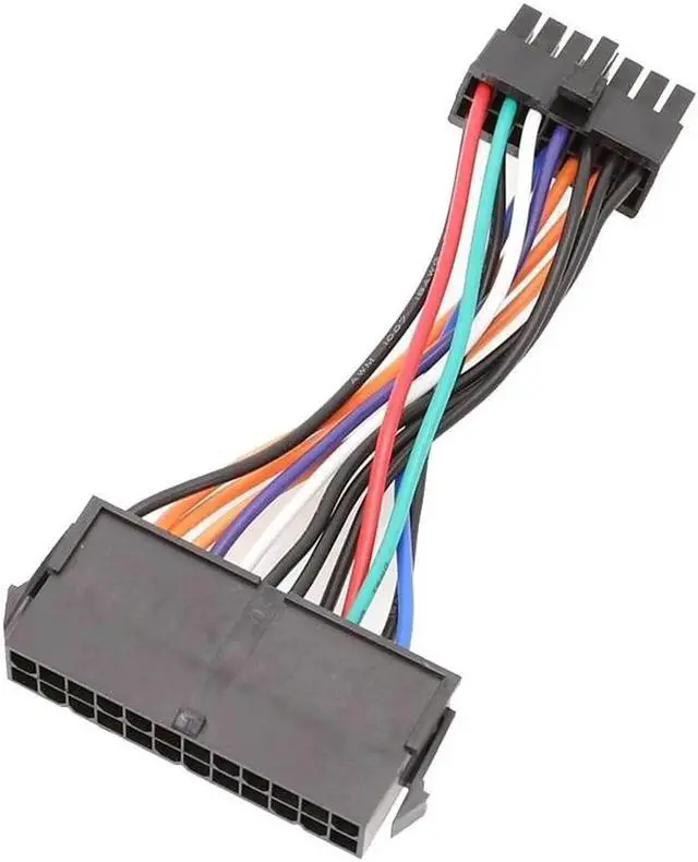 Main image of JAENFONG 24 Pins to 14Pins Power Cable (3.94In 18AWG ) ATX PSU Main Power Adapter Cord for l-enovo-IBM Q77 B75 Notebook Mainboard