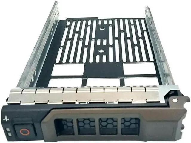 Alt view image 5 of 7 - New 2-Pack 3.5 Inch Hard Drive Tray Caddy for Dell 11th 12th 13th Poweradge Servers SAS SATA R310 T310 R410 T410 R415 R510