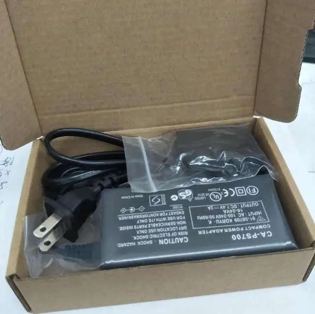 Alt view image 4 of 6 - for Canon 650D 550D 600D 700D SLR camera external power adapter charger