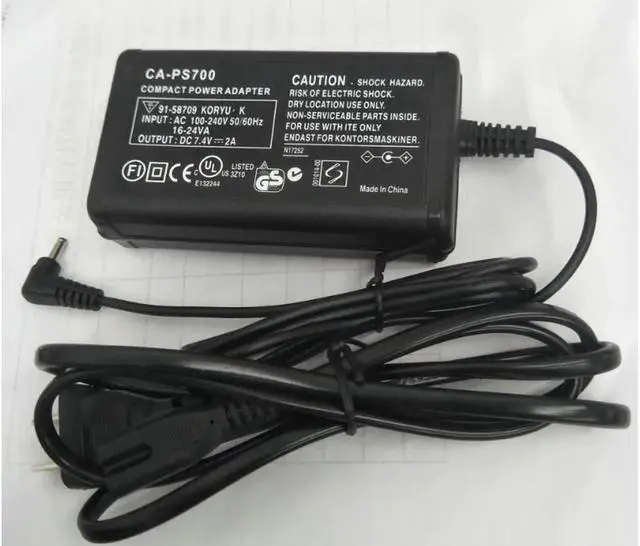 Main image of for Canon 650D 550D 600D 700D SLR camera external power adapter charger