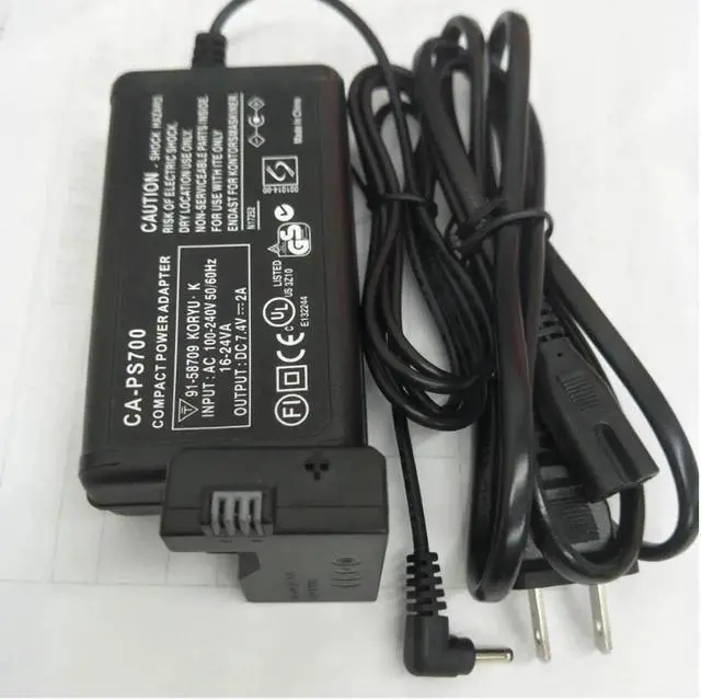 Alt view image 2 of 6 - for Canon 650D 550D 600D 700D SLR camera external power adapter charger
