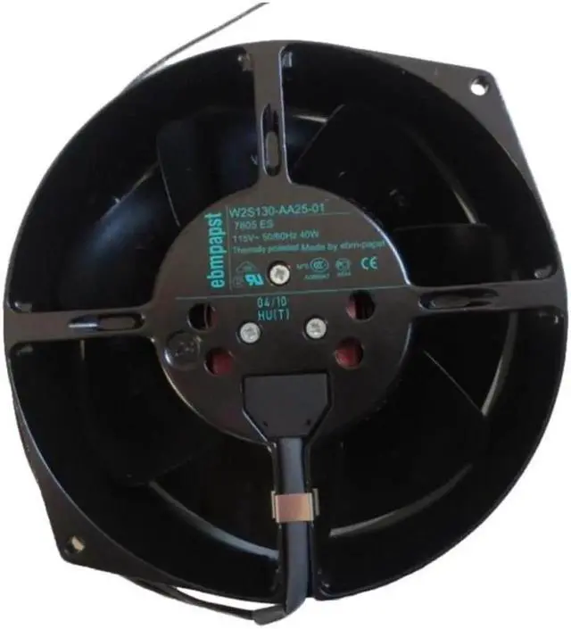 Alt view image 3 of 3 - W2S130-AA25-01 New Original ebmpapst Axial Fan 150*55mm AC115V 2800/3250rpm 40W 50/60Hz cooling fan