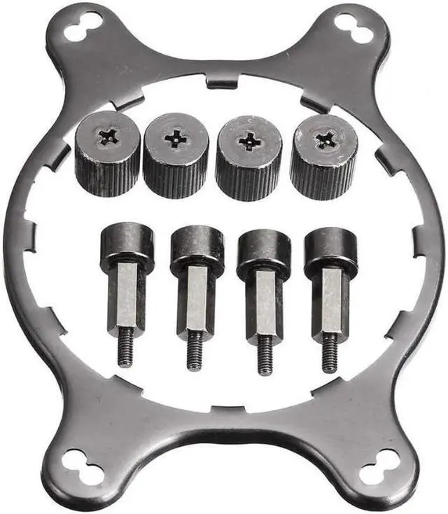 Alt view image 5 of 6 - CPU cooler fan bracket heat sink bracket H55 H75 H80I V2 H100i V2 H115i mounting bracket kit